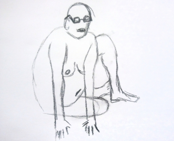 Boris - Zeichnung mit Bleistift